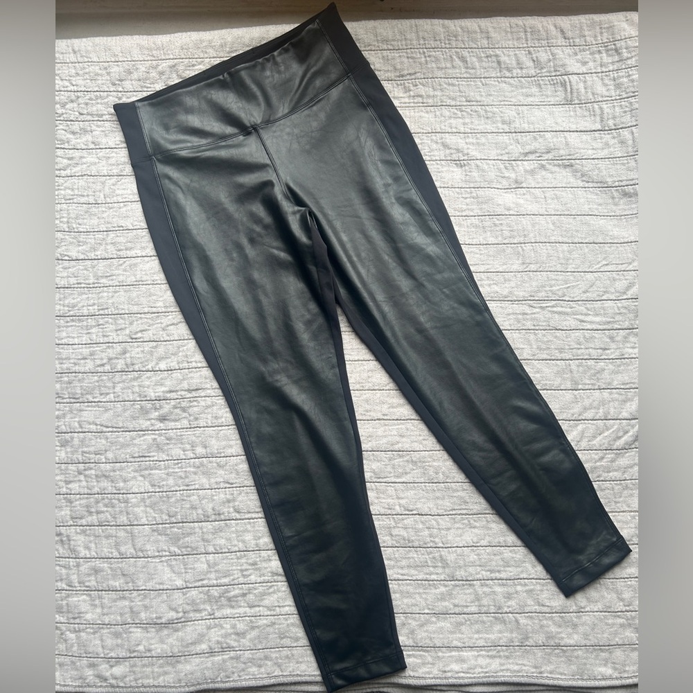 Faux Leather Rockstar Leggings - Athleta Large